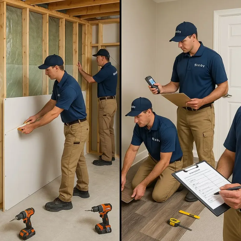 Repairs and Reconstruction process in Bothell, WA